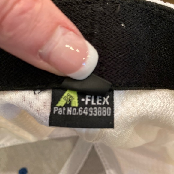 Callaway Odyssey Blue Golf Hat with White Embroidery Size S/M Flex Fit - Picture 8 of 10